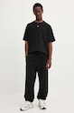 Diesel t-shirt bawełniany T-BOXT-D A14929.0GRAI czarny AA00