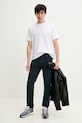 Oblačila Bombažna kratka majica Diesel T-ADJUST-MICRODIV T-SHIRT A14931.0NIAX bela