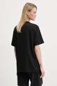 Bombažna kratka majica Diesel T-ADJUST-MICRODIV T-SHIRT A14931.0NIAX črna