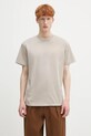Carhartt WIP t-shirt bawełniany S/S Chase T-Shirt gładkie beżowy I026391.2Q6XX