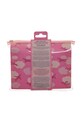 Home SPA The Vintage Cosmetics Company zestaw butelek podróżnych na kosmetyki Silicone Travel 4-pack 104STB różowy