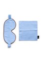 HAY maska na oczy bawełniana Outline Sleep Mask niebieski AE940.B028
