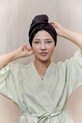 Home SPA GLOV dwustronny turban do włosów Double-Sided Premium Hair Wrap 5907440743472 czarny