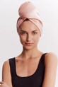 Home SPA GLOV dwustronny turban do włosów Double-Sided Premium Hair Wrap 5907440743601 różowy