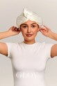 Home SPA Glov turban do włosów z materiału tekstylnego 5907440746312 żółty