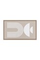 Artsy Doormats wycieraczka Beige Half Moon 70 x 40 cm multicolor DMW.BEIGEHALFMOON.7040