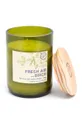 zielony Paddywax świeca zapachowa sojowa Fresh Air & Birch 226 g Unisex