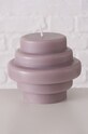 Boltze świeca bezzapachowa Trapesca fioletowy 2027990.purple