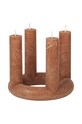 Κερί χωρίς άρωμα Broste Copenhagen Lucille πολύχρωμο 45800458