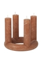 барвистий Свічка без запаху Broste Copenhagen Lucille Unisex