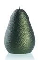 Dekorativna sveča Candellana Avocado With Seed zelena