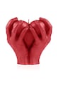 Home SPA Candellana świeca dekoracyjna Heand Love 5903104882495 czerwony