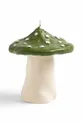 зелений Свічка декоративна &k amsterdam Mushroom Dots Unisex