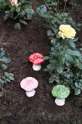 zöld &k amsterdam dekor gyertya Mushroom Dots