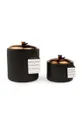 Ароматическая соевая свеча Paddywax Bergamot & Mahogony 425 g чёрный