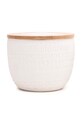 Paddywax świeca zapachowa sojowa Cotton & Teak 283 g biały SN1008EU
