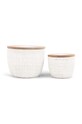 Paddywax świeca zapachowa sojowa Cotton & Teak 283 g SN1008EU biały AA00