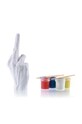 Домашнє SPA 3d-розмальовка Candellana Heand FCK 5903104897857 білий
