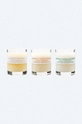 multicolor A.P.C. scented candles set Coffret Un Quatre Unisex