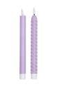 Design Letters lumânare led 2-pack roz 60601003LILAC
