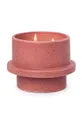 розовый Ароматическая соевая свеча Paddywax Saffron Rose 326 gr Unisex