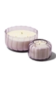 Paddywax candela di soia Ripple 128 g violetto