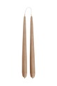 Ozdobná sviečka OYOY Fukai Candles L 2-pak béžová L300870