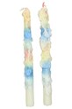 Свічка декоративна home & lifestyle 26 x 2,7 x 6 cm 2-pack барвистий XET.5682