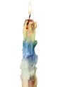Декоративная свеча home & lifestyle 26 x 2,7 x 6 cm 2 шт XET.5682 мультиколор AA00