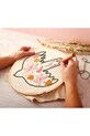 Graine Creative zestaw do szydełkowania Kit Punch Needle Oiseau 420224 multicolor