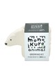 Noted set pentru cultivarea unei plante Monokuro Animals Polar Bear alb GD100703