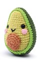 DIY sada - háčkovaná plyšová hračka Graine Creative Amigurumi Kit – My Vegetables 8 cm 420332 vícebarevná