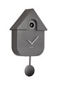 Kukačkové hodiny Karlsson Modern Cuckoo Metallic KA5867DG vícebarevná AA00