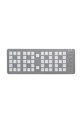 Karlsson budzik Keyboard LED szary KA5984GY