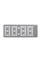Будильник Karlsson Keyboard LED серый KA5984GY