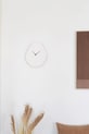 Σαλόνι και υπνοδωμάτιο Ρολόι τοίχου House Nordic Vienna 4361131 λευκό