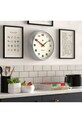 Living și dormitor Newgate ceas de perete Superstore KB1188SUPE216GAL gri