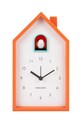 Karlsson budzik z kukułką Modern Cuckoo pomarańczowy KA6015OR