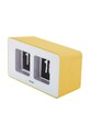 Living și dormitor Karlsson ceas de masă Funky Flip KA6042BY galben