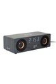 Budík Karlsson Classic BT Speaker KA6059BK sivá AA00