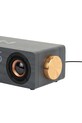 Obývacia izba a spálňa Budík Karlsson Classic BT Speaker KA6059BK sivá