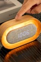 Gingko Design budzik led Lumos 15 cm G076O.AH biały