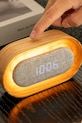 Gingko Design budzik led Lumos 15 cm G076O.AH biały