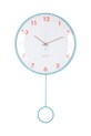 Karlsson zegar ścienny Cheeky Dome Pendulum niebieski KA6058LB