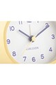 Living și dormitor Karlsson ceas cu alarmă Cheeky Oval KA6025LY galben
