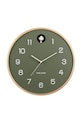 Часы с кукушкой Karlsson Natural Cuckoo 31,5 cm зелёный KA5886GR