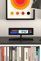 Newgate budzik Supergenius LCD 21,8 cm czarny KB1013LCD.SUPER1