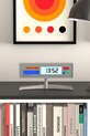 Будильник Newgate Supergenius 21,8 cm белый KB1012LCD.SUPER2