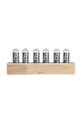 Karlsson zegar stołowy Cathode 28 x 7,5 x 11 cm brązowy KA4204