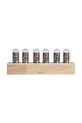 Karlsson zegar stołowy Cathode 28 x 7,5 x 11 cm KA4204 brązowy AA00